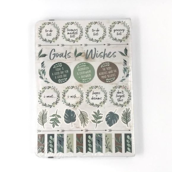 Journal Notebook Diary with Stickers "Be Present”  80 Sheets - Picture 3 of 3